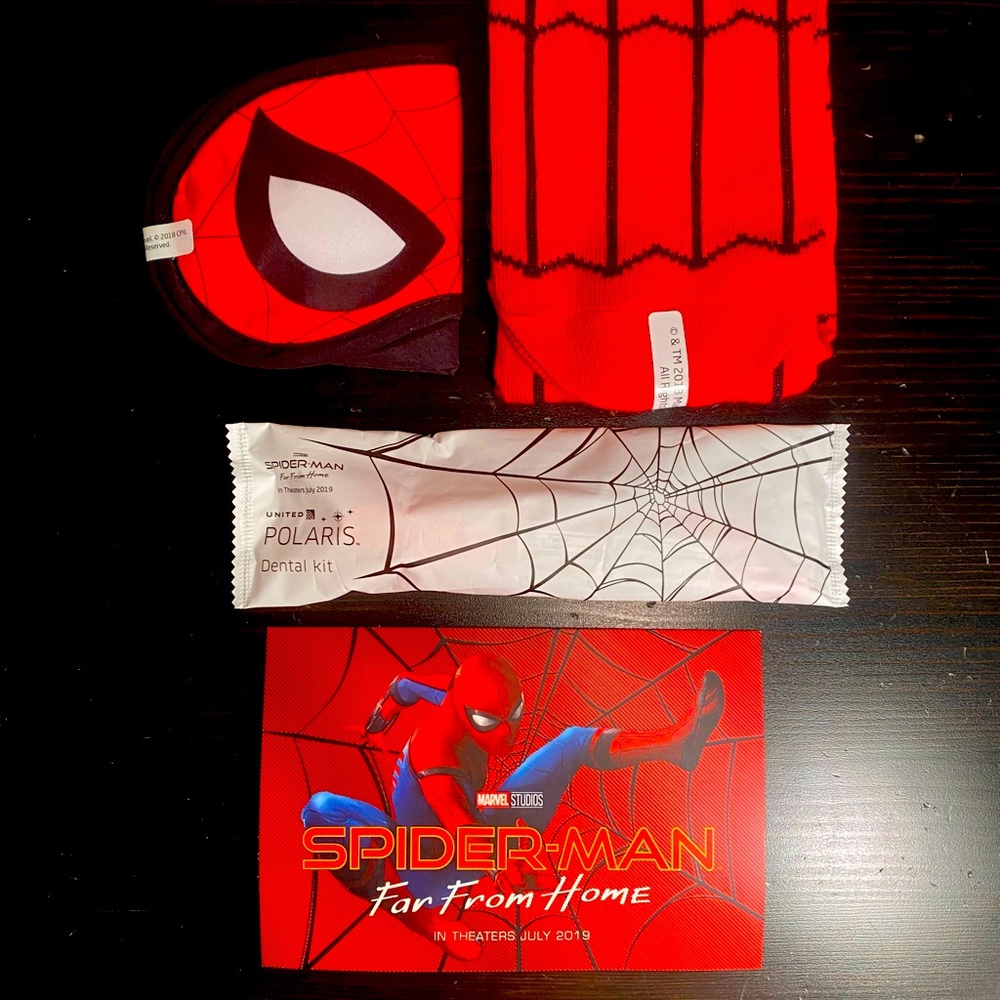 Spider man far from home pouch with goodies